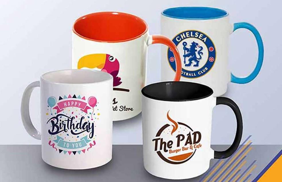 Mug custom dengan tinta CMYK dari Bintang Sempurna