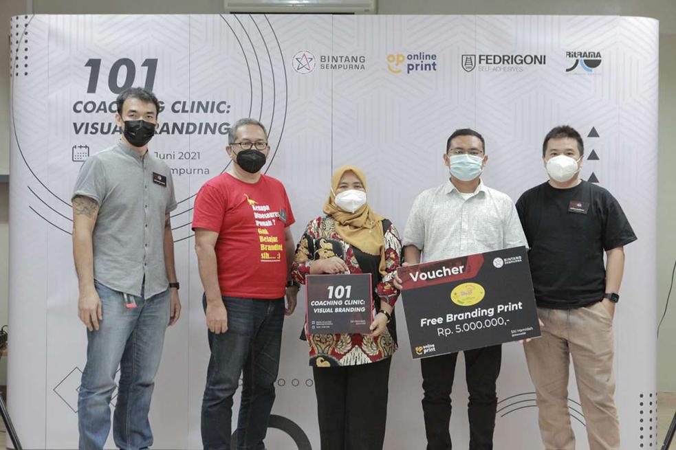 Acara "101 Coaching Clinic: Visual Branding" di Bintang Sempurna