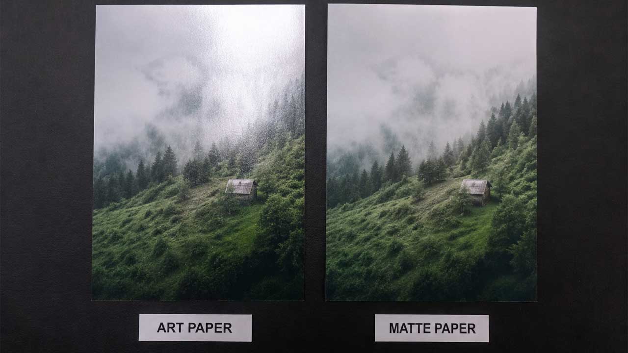 Perbedaan Art Paper dan Matte Paper