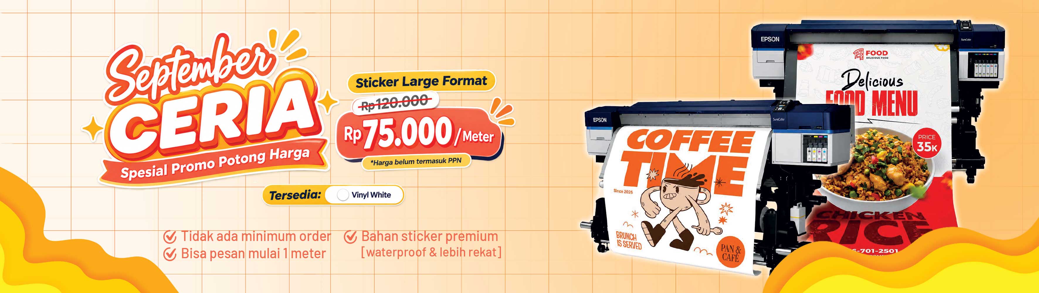 Sticker Vinyl Meteran