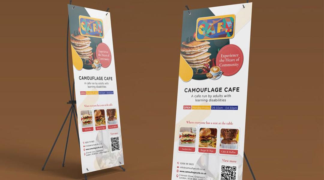 X banner sebagai media promosi praktis untuk acara dan bisnis